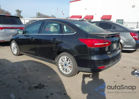 2017 Ford Focus Titanium from USA, damaged, VIN 1FADP3J2XHL210524